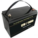 Lead acid replacement solar storage battery 12V 110Ah lifepo4 lithium battery