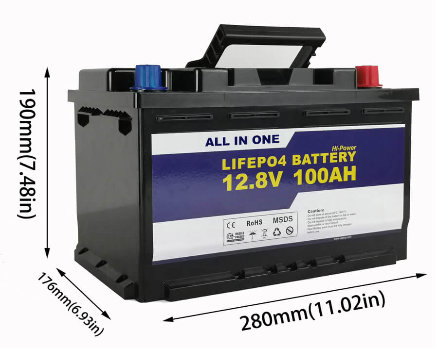 HI-Power Solar Battery 100Ah Price, Buy HI-Power Solar Battery 100Ah Online