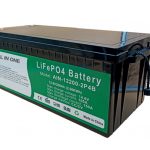 ALL IN ONE 2.56KWh 2000 cycles 12v battery lifepo4 200ah lithium pack for electric vehicle