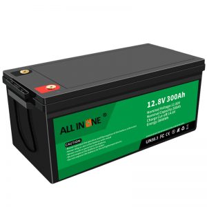 12.8V 300Ah LFP Lithium ion battery pack replacement for Solar RV Marine