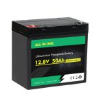ALL IN ONE Lifepo4 Battery 12v 50ah Deep Cycle