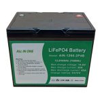ALL IN ONE Cylindrical 2000 cycles lithium battery 12v60Ah battery pack for energy storag