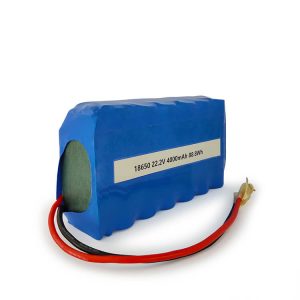 Customized ICR18650 li-ion battery 6S2P rechargeable 22.2v 4000mAh Lithium ion battery
