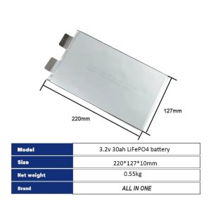 A Grade LiPO Battery Cells 3.2V 30Ah