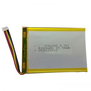 516285 3.7V 4200mAh Smart home instrument polymer lithium battery 