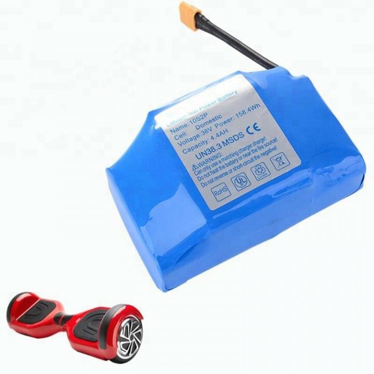 Top selling 36v 4400mah 10s2p hoverboard lithium battery pack