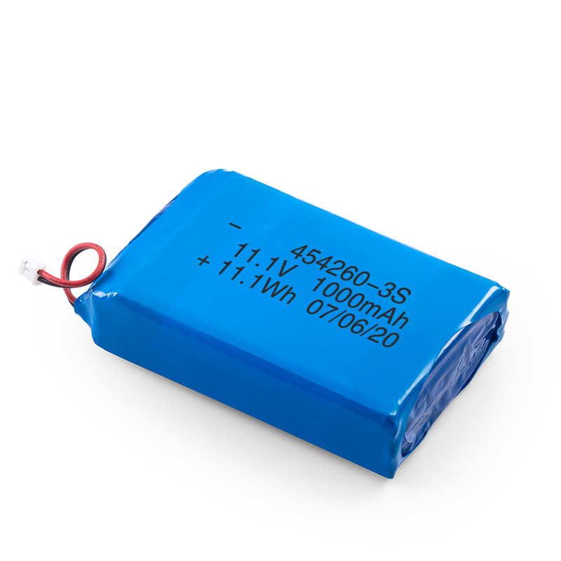 Lipo rechargeable battery 454260 3 7v 1000mah 11 1v 1000mah 3 7v