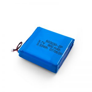 Custom Rechargeable 3.7V 450 530 550 700 750 800 900Mah Li-Po Lipo Battery