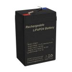 Cheap Deep Cycle 6V 6Ah LiFePO4 Lithium Battery for Solar Energy Storage Systems