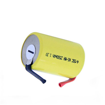 4 PILE ACCU BATTERIE 2-3AAA RECHARGEABLE 400mAh 1.2V NIMH NI-MH