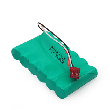 NiMH AA 1.2V 2400mAh Rechargeable Battery with Solder Tag 