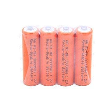 High-Power Ni-MH AA Rechargeable Battery 1.2V NiMH AA 1200mAh Battery 