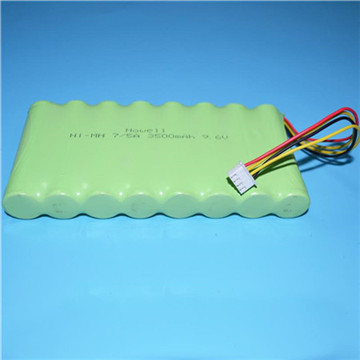 Hot Sale NiMH 7.2V AAA800mAh Battery Pack with High Quality 