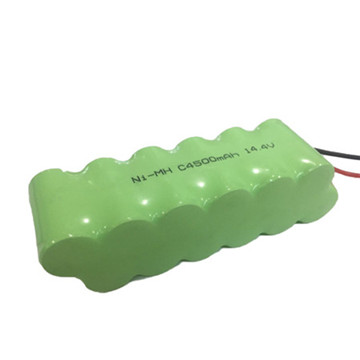 Rechargeable 1.2V NiMH AA1800mAh Cell 7.2V Battery Pack 